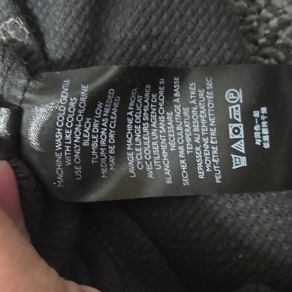 Free People-Long Sleeve "On My Way" Cuff Thermal Top in Washed Black-Size XS - Picture 16 of 17